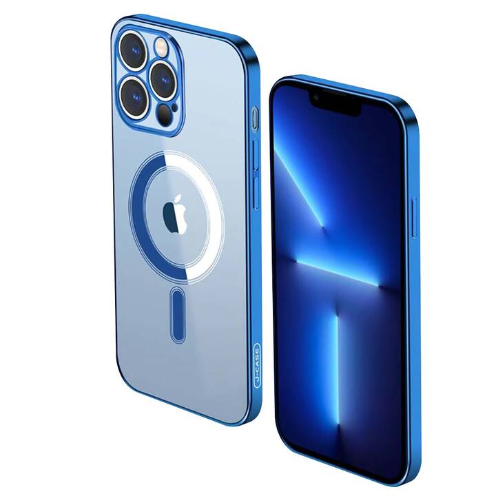 EG coque arrière avec MagSafe pour Apple iPhone 13 Pro Max 6.7" (2021) - bleu