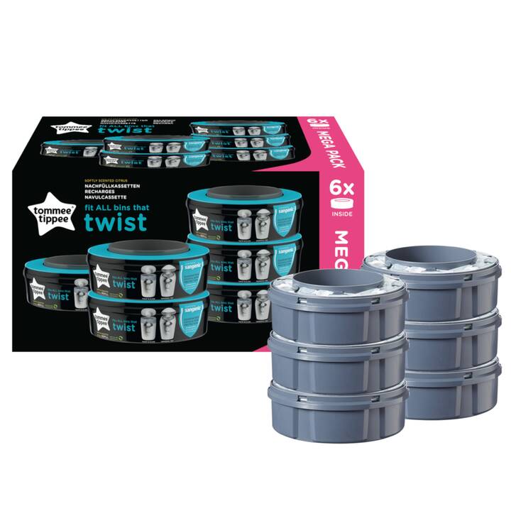 TOMMEE TIPPEE Sangenic Twist & Click (Grigio)