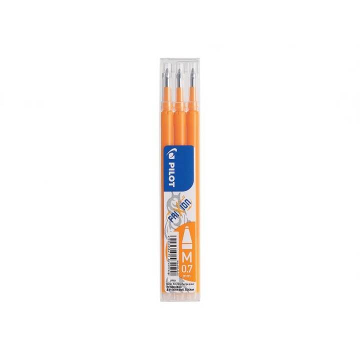 PILOT PEN Mine de stylo à bille FriXion (Orange, 3 pièce)
