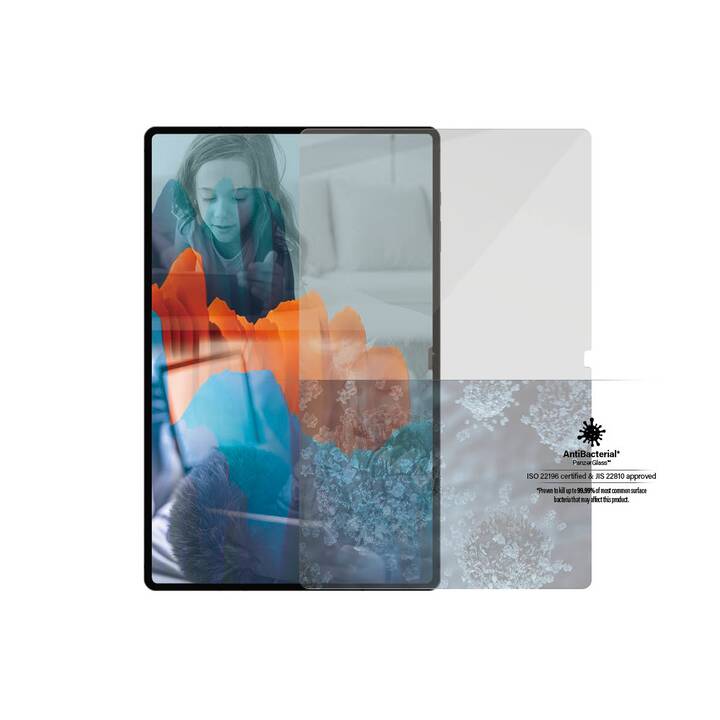 PANZERGLASS Case Friendly Bildschirmfolie (14.6", Galaxy Tab S8, Transparent)