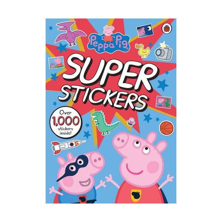 Peppa Pig Super Stickers. Over 1000 Stickers inside!