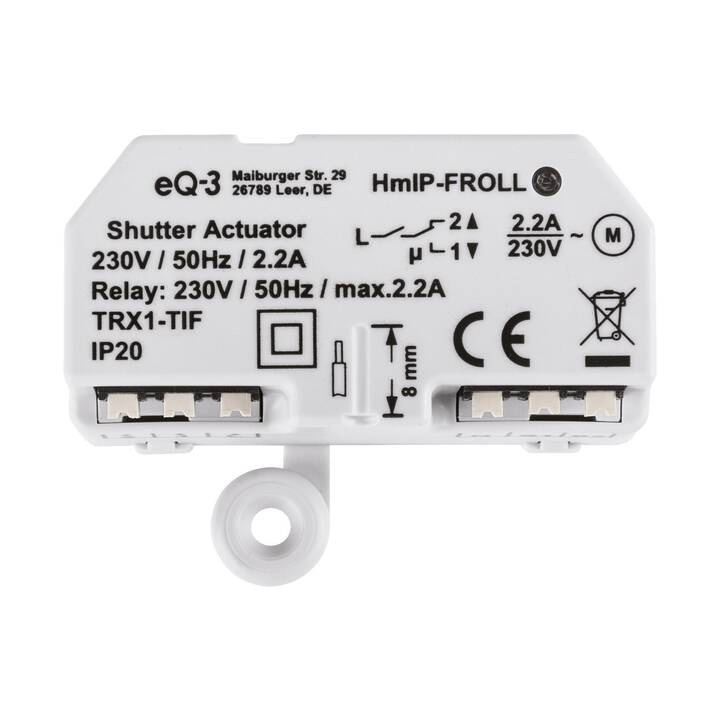 HOMEMATIC Actionneur d'interruption IP HmIP-FROLL