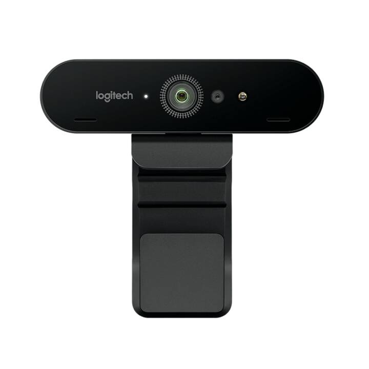 LOGITECH BRIO Ultra-HD Pro Business Web-Cam Webcam (4096 x 2160, Schwarz)