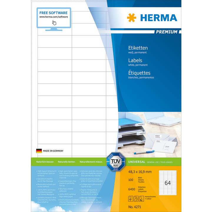 HERMA Premium (16.9 x 48.3 mm)