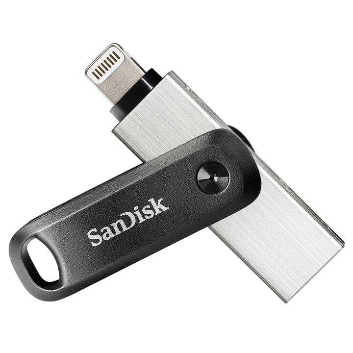 SANDISK iXpand Go (256 GB, USB 3.0 Typ-A, Lightning)