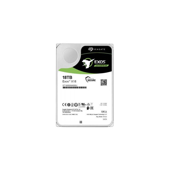 SEAGATE Exos X18 (SATA-III, 18000 GB)