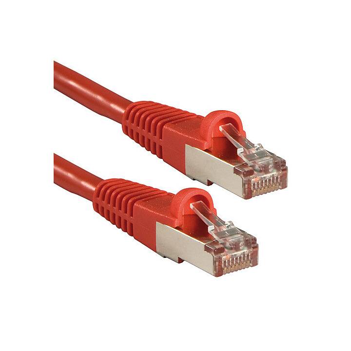 LINDY Câble patch Basic 7,5m, rouge