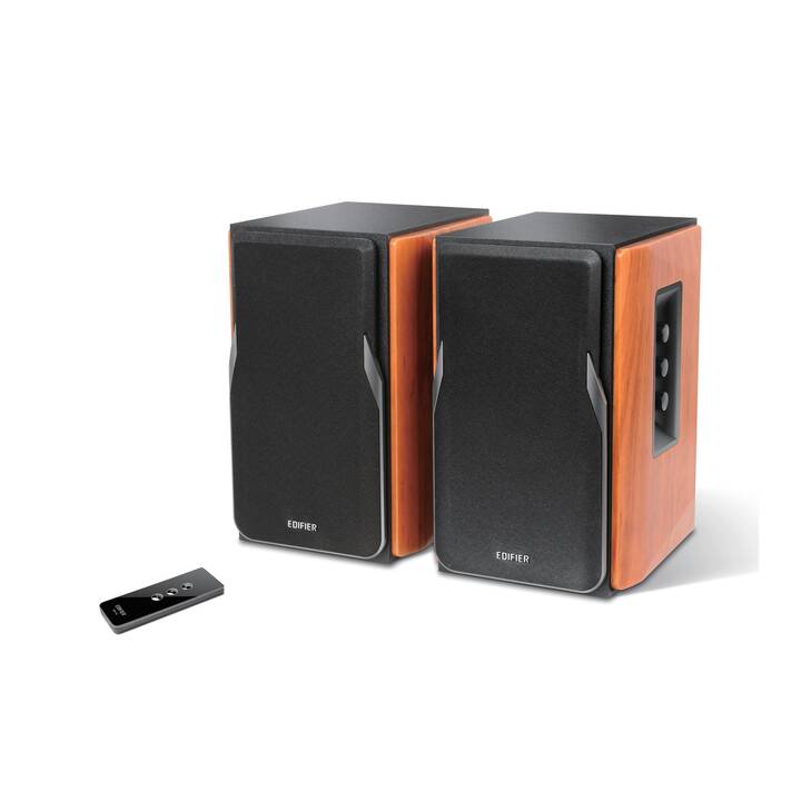 EDIFIER R1380DB (42 W, Enceinte pour étagère, Noir, Brun)