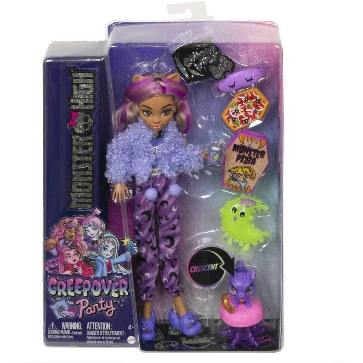 MATTEL Monster High Monster High - Creepover Doll Clawdeen de