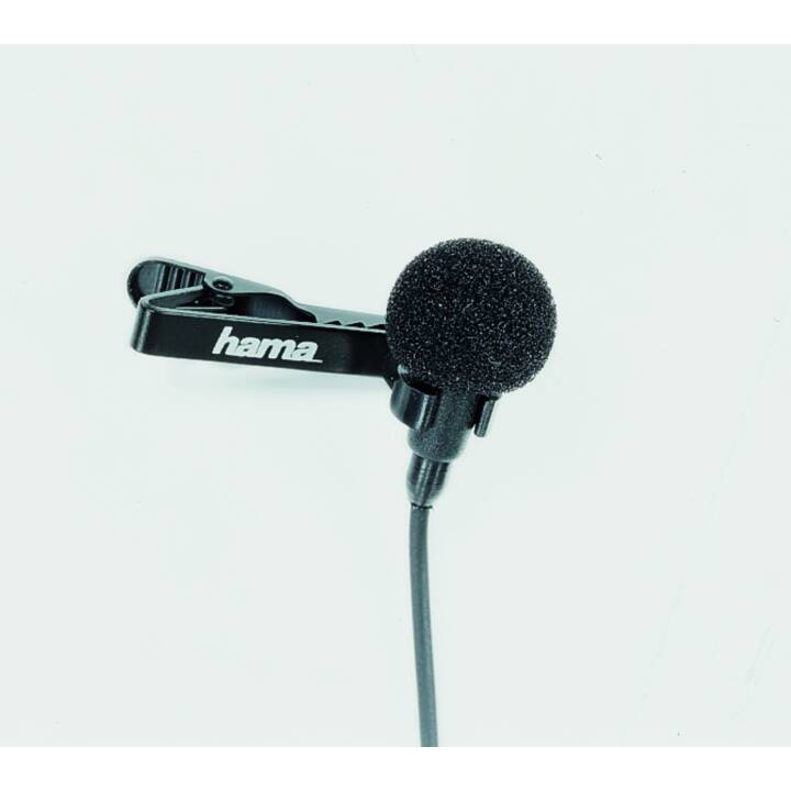 HAMA LM-09 Microphone cravate (Noir)