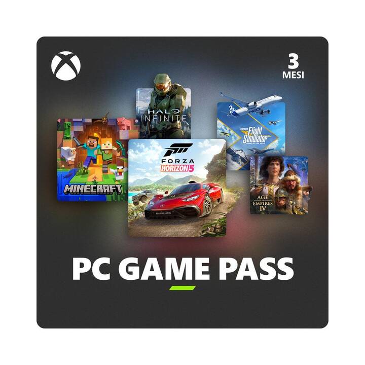 PC Game Pass 3 Monate (ESD, IT)