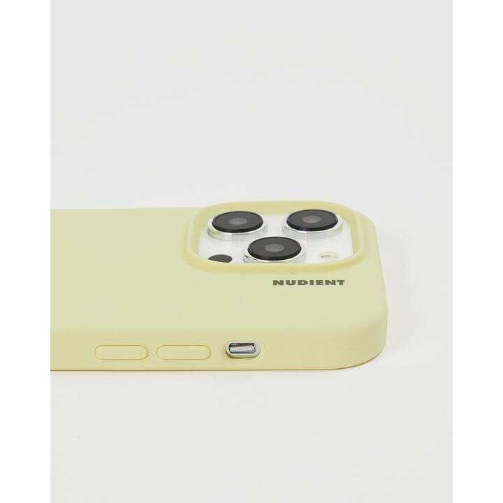 NUDIENT Backcover Base (iPhone 14, Giallo)