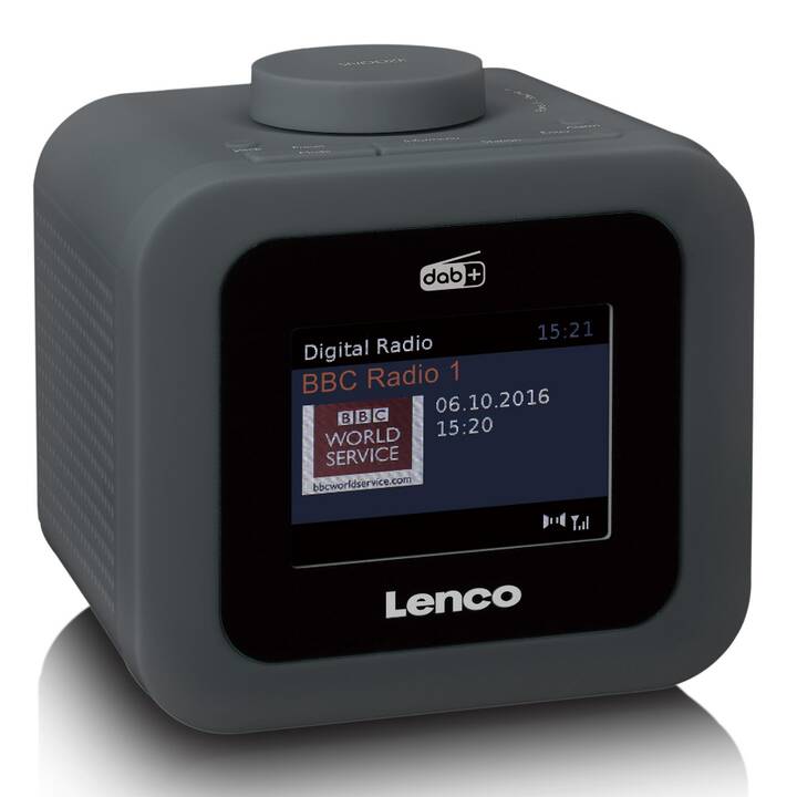 LENCO CR-620 GR Radiosveglia (Grigio scuro)
