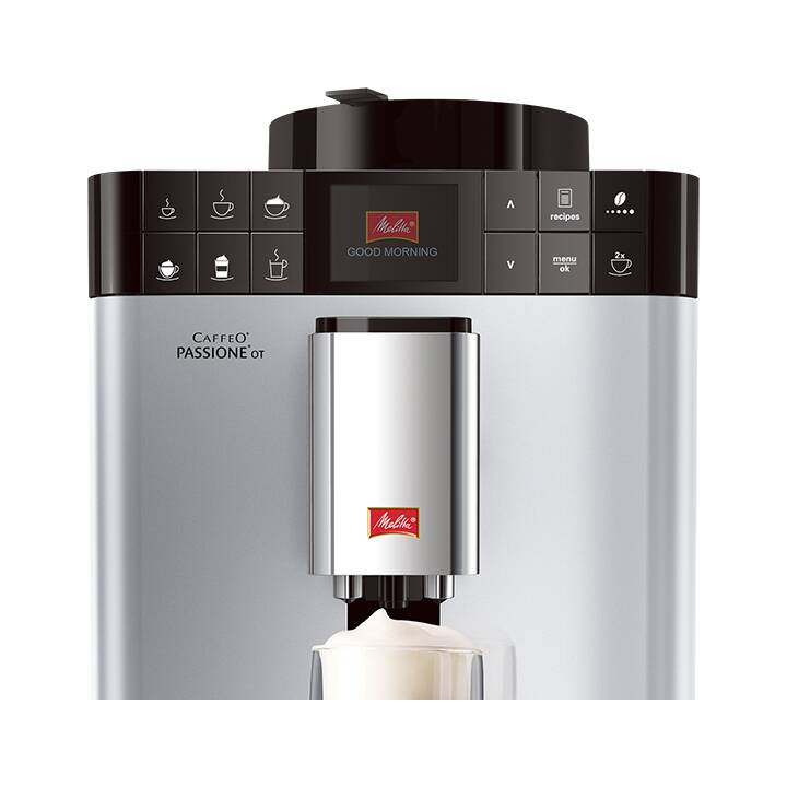 MELITTA Passione OT F531-101 (Argent, 1.2 l, Machines à café automatique)