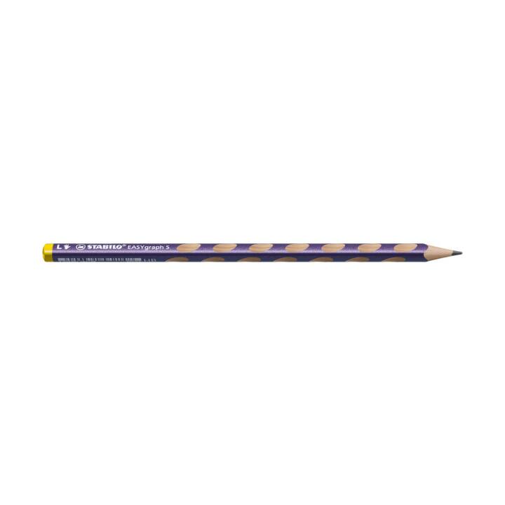 STABILO Crayon Easygraph S 325/23-HB-6 (HB, 2.2 mm)