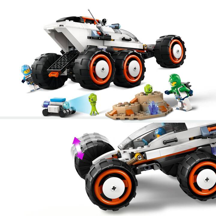 LEGO City Le rover d’exploration spatiale et la vie extraterrestre (60431)