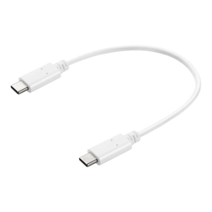 SANDBERG Câble USB (USB C, USB de type C, 20 cm)