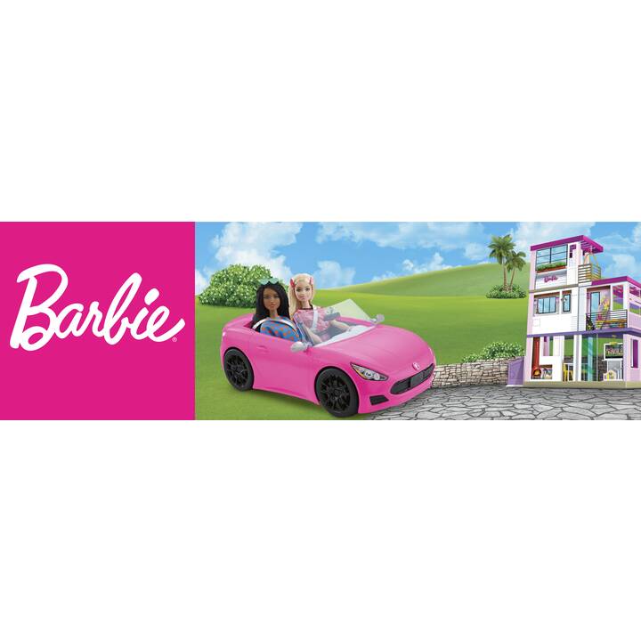 BARBIE Glam Cabrio Auto (Pink, Schwarz)