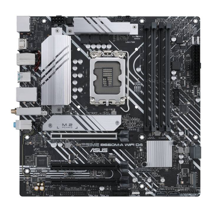 ASUS Prime B660M-A WIFI D4 (LGA 1700, Intel B660, Micro ATX)