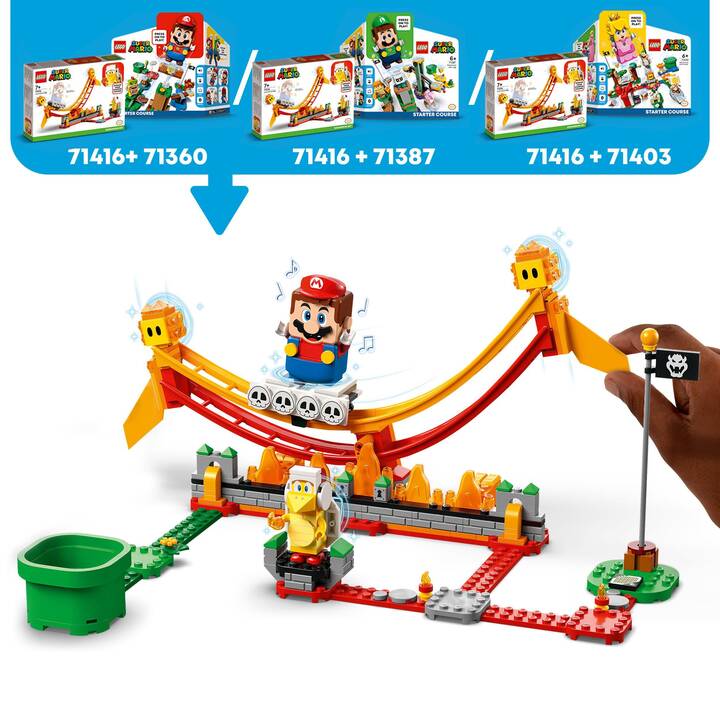 LEGO Super Mario Lavawelle-Fahrgeschäft – Erweiterungsset (71416)