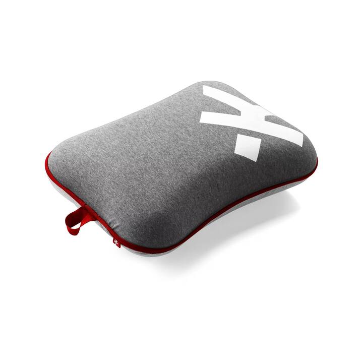 SKROSS Mini Travel Pillow Cuscino da viaggio per sostegno testa e collo (Grigio)