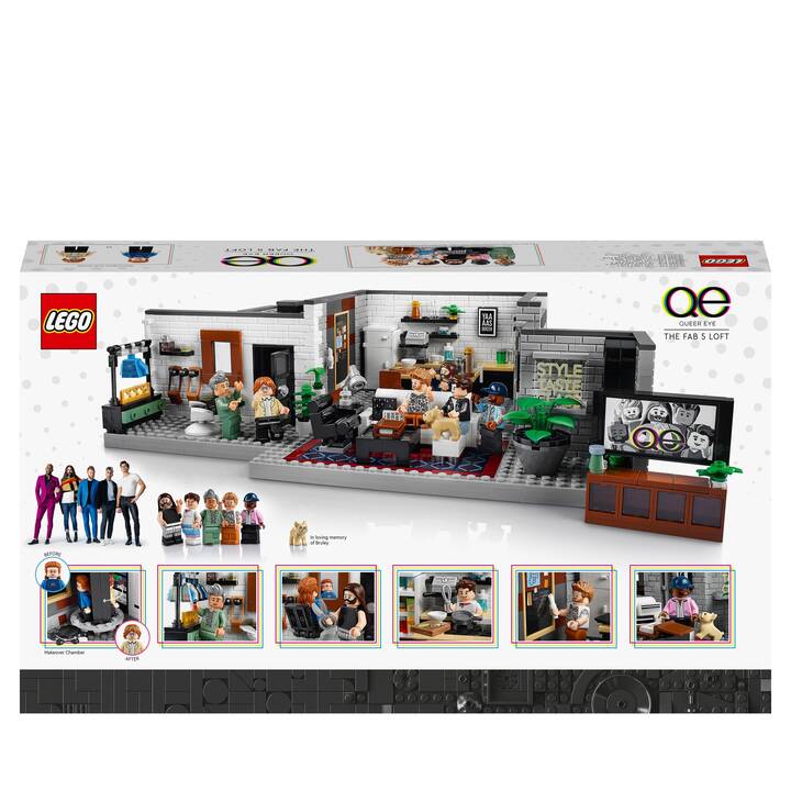 LEGO Creator Expert Queer Eye - Loft dei Fab Five (10291, Difficile da trovare)