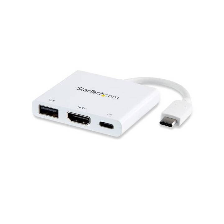 STARTECH.COM Adaptateur (USB C, HDMI, USB de type C, USB de type A, 10.1 cm)