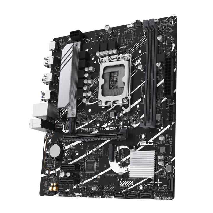 ASUS Prime B760M-R D4 (LGA 1700, Intel B760, Micro ATX)