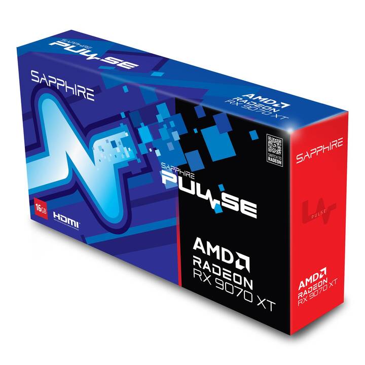 SAPPHIRE Pulse AMD Radeon RX 9070 XT OC FH Trio (16 GB