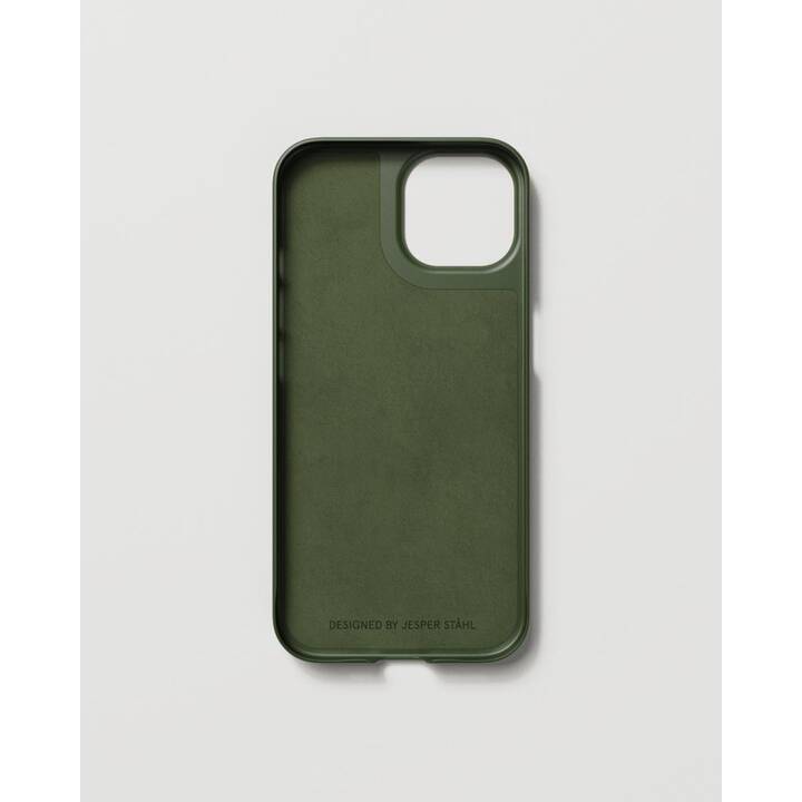 NUDIENT Backcover Thin (iPhone 15, Pine Green, Verde)