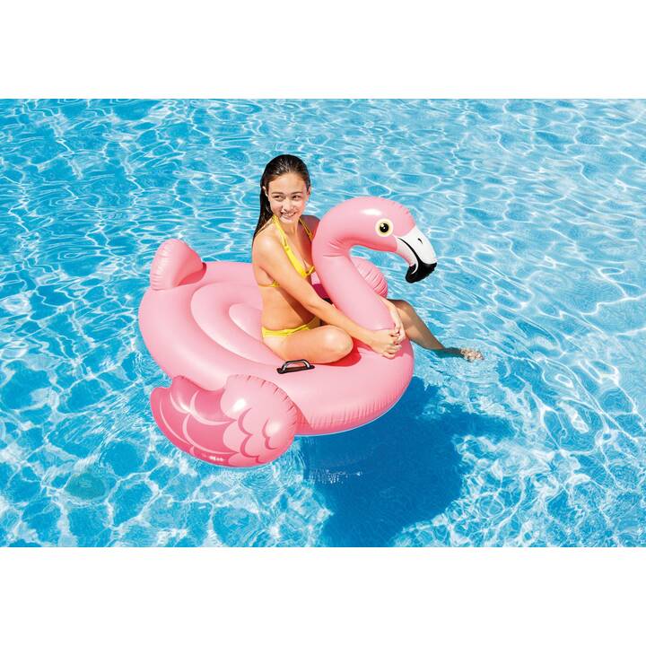 INTEX Animale gonfiabile Flamingo Ride-on (147 cm x 140 cm)