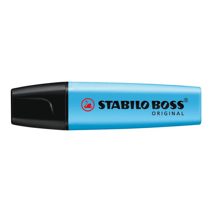 STABILO Textmarker Boss Original (Blau, 1 Stück)