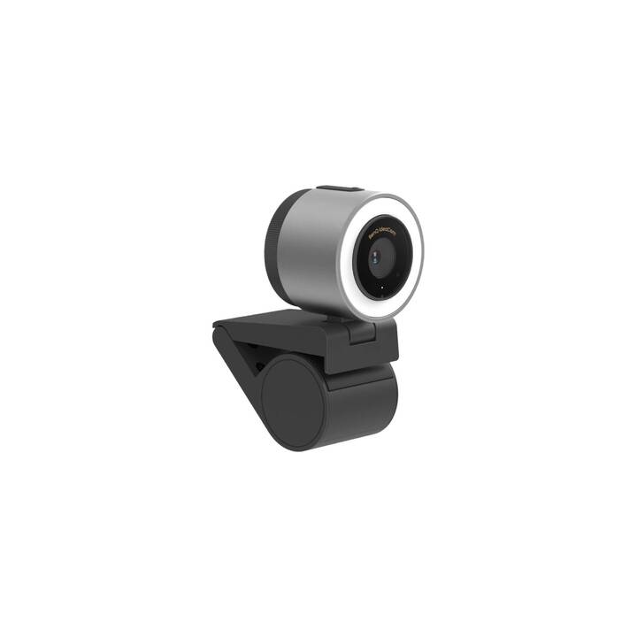 BENQ IdeaCam S1 Plus Webcam (8 MP, Silber, Schwarz)