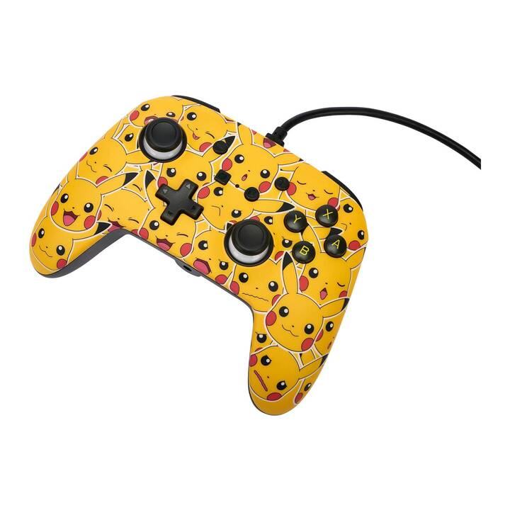 POWER A Pikachu Controller (Gelb, Gelbgold, Schwarz, Rot)