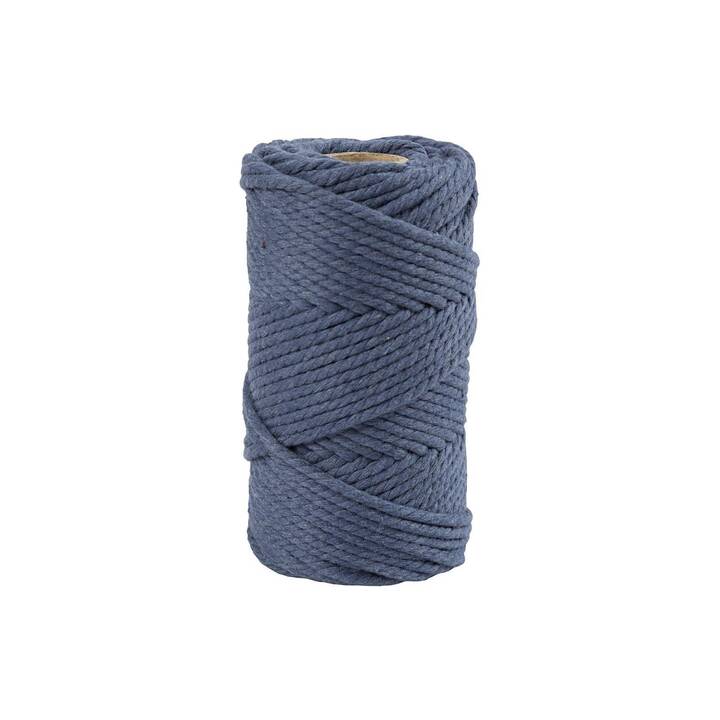 CREATIV COMPANY Wolle Macramé  (330 g, Blau)