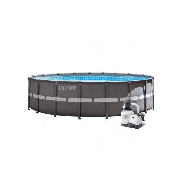 INTEX Piscina fuori terra con struttura tubolare in acciaio Ultra XTR (732 cm x 132 cm)