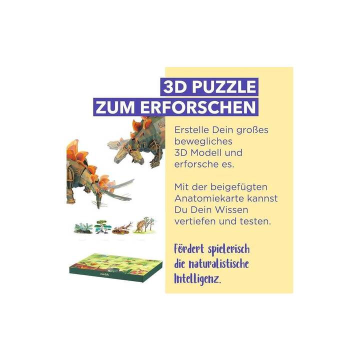MIEREDU Tiere 3D Puzzle (154 x 154 x)