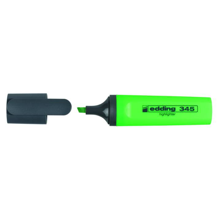 EDDING Evidenziatore (Verde, 1 pezzo)