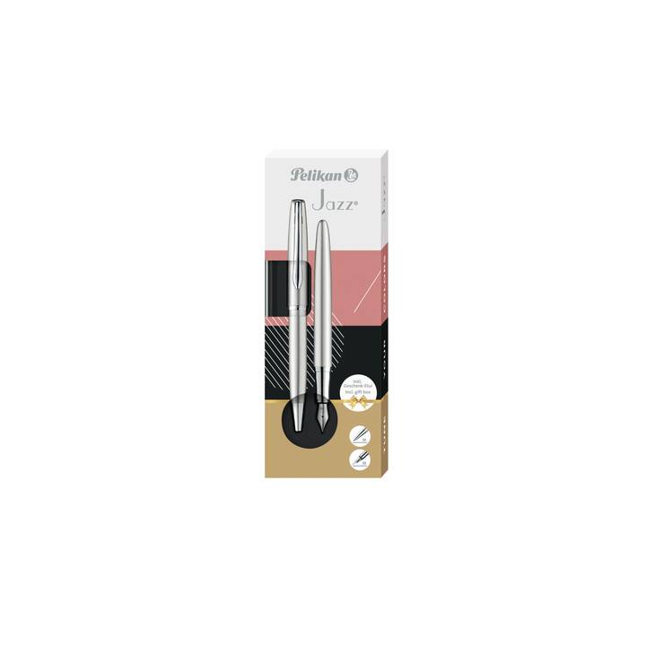 PELIKAN Jazz Noble Elegance Stylos-plumes (Argent)