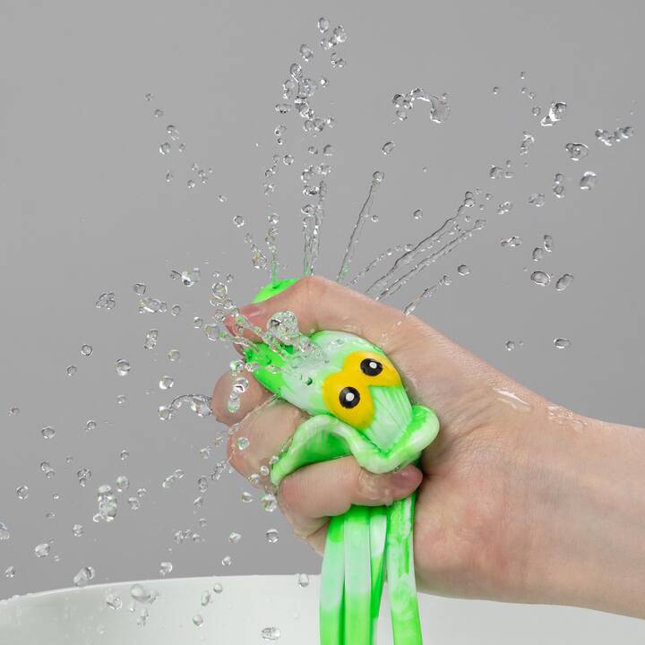 DIFLAX Oktopus Wasserbomben 4 Stück - Wiederverwendbare Wasserballons Für Pool & Strand