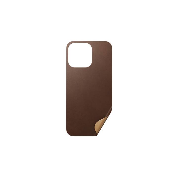NOMAD GOODS Backcover Leather Skin (iPhone 13 Pro, Brun)
