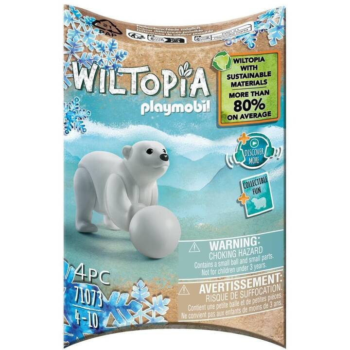 PLAYMOBIL Wiltopia Junger Eisbär (71073)