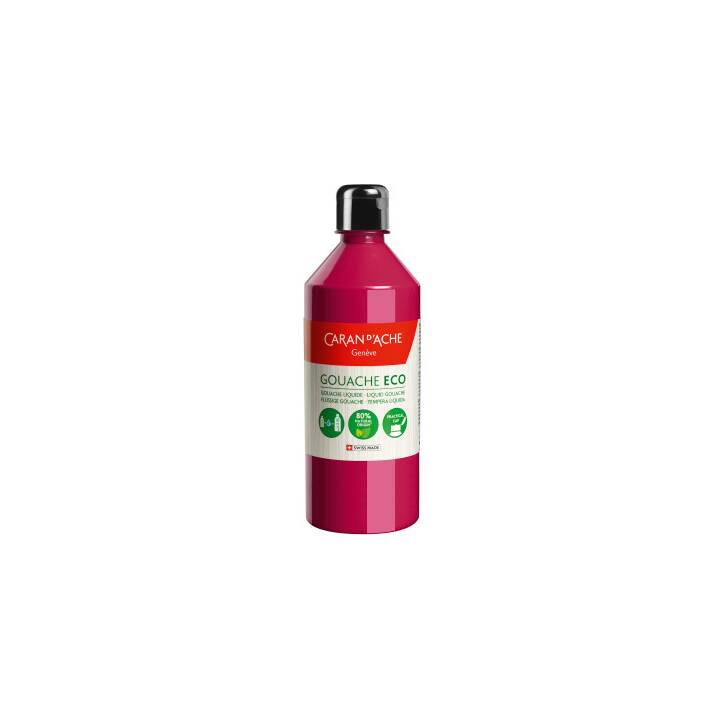 CARAN D'ACHE Colore acrilica (500 ml, Magenta, Rosa)