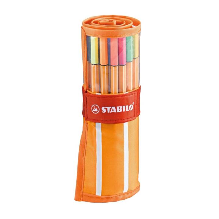 STABILO Fineliner (Mehrfarbig, 30 Stück)