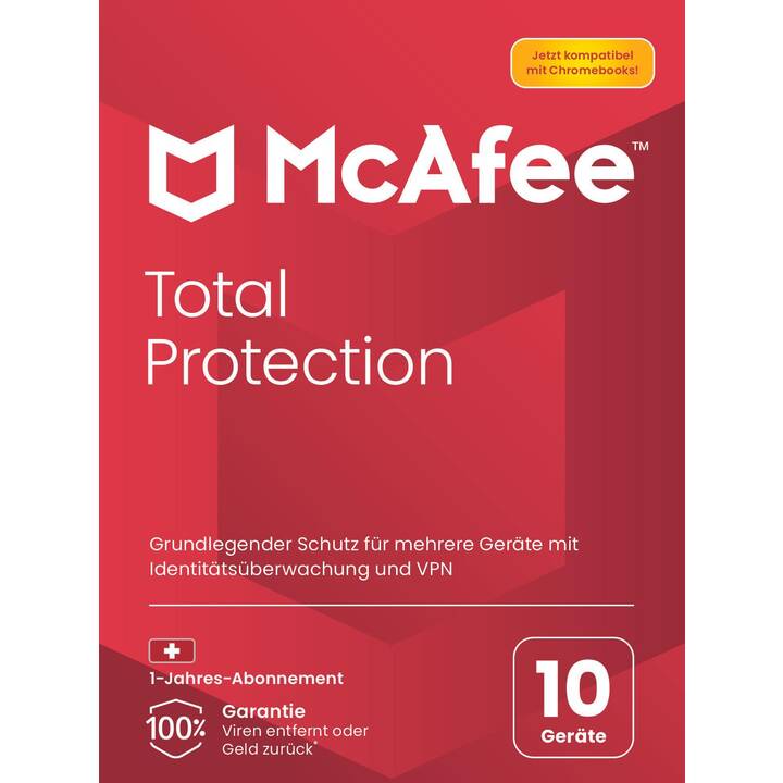 MCAFEE Total Protection (Abbonamento, 10x, 1 anno, Tedesco)