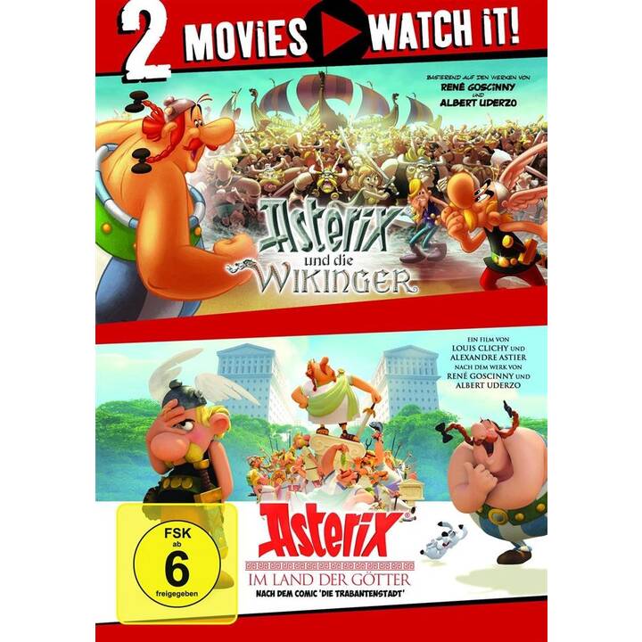 Asterix und die Wikinger / Asterix im Land der Götter (DE)