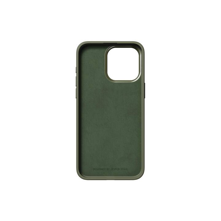 NUDIENT Backcover (iPhone 15 Pro Max, Aluminium, Olivgrün, Grün)