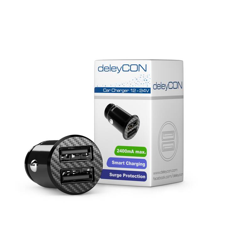 DELEYCON Presa accendisigari MK-MK4190 (Presa accendisigari, USB di tipo A)