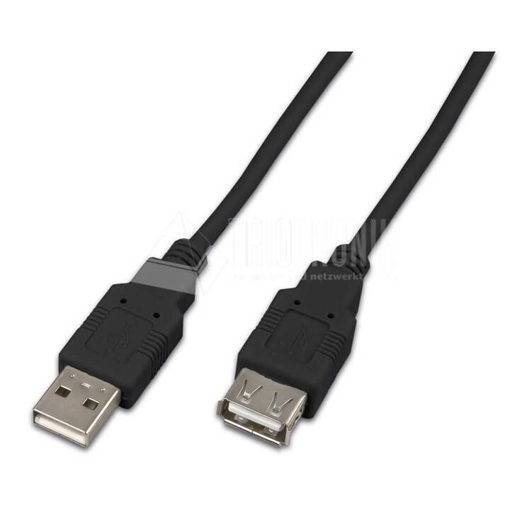 WIREWIN Cavo USB (USB 2.0 di tipo A, USB 2.0 di tipo A, 50 cm)