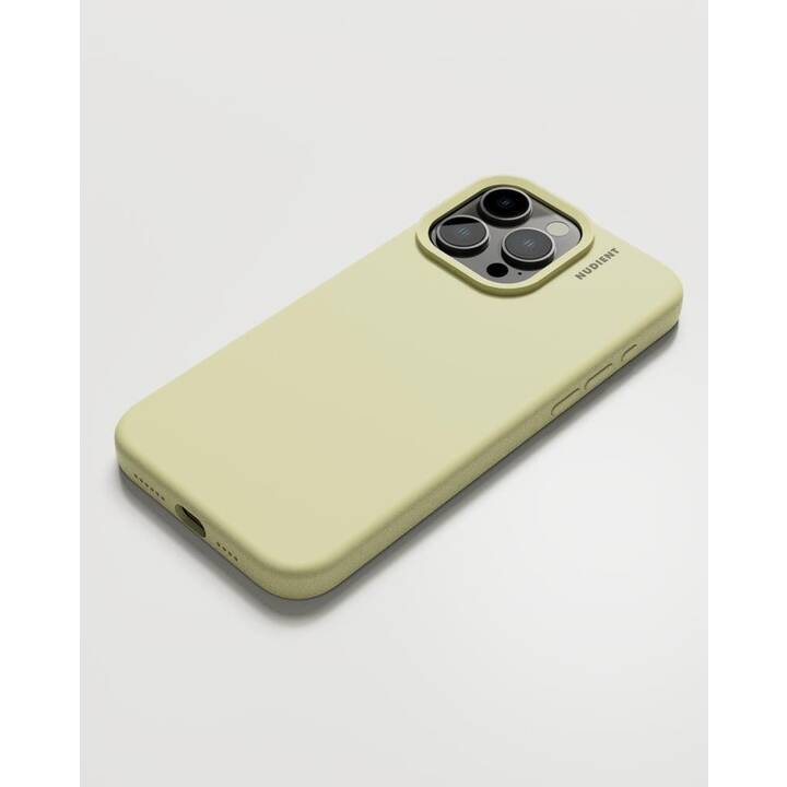 NUDIENT Backcover Base (iPhone 15 Pro Max, Gelb)